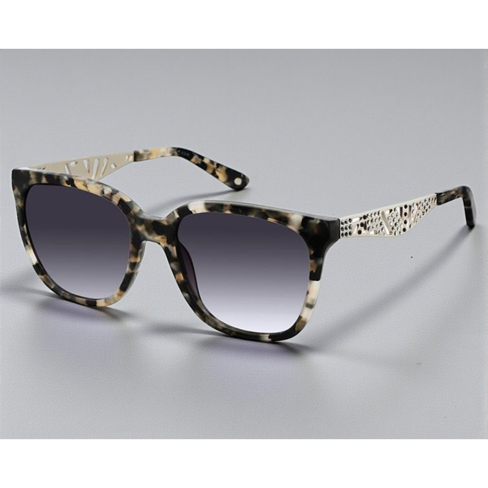 Jimmy Crystal New York Sunglasses Swarovski Crystals CS130 56 18 140 Case Cloth